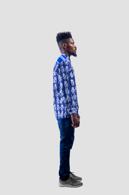 The Ampersand Navy Blue Standard Shirt - Image 3