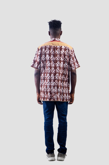 The Ampersand Dark Brown Standard Shirt - Image 4