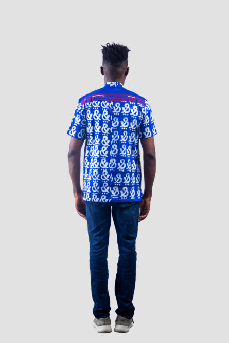 The Ampersand Royal Blue Standard Shirt - Image 5