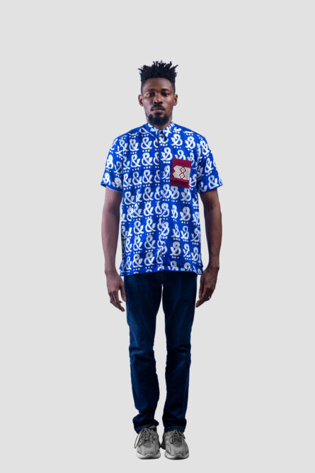 The Ampersand Royal Blue Standard Shirt - Image 4